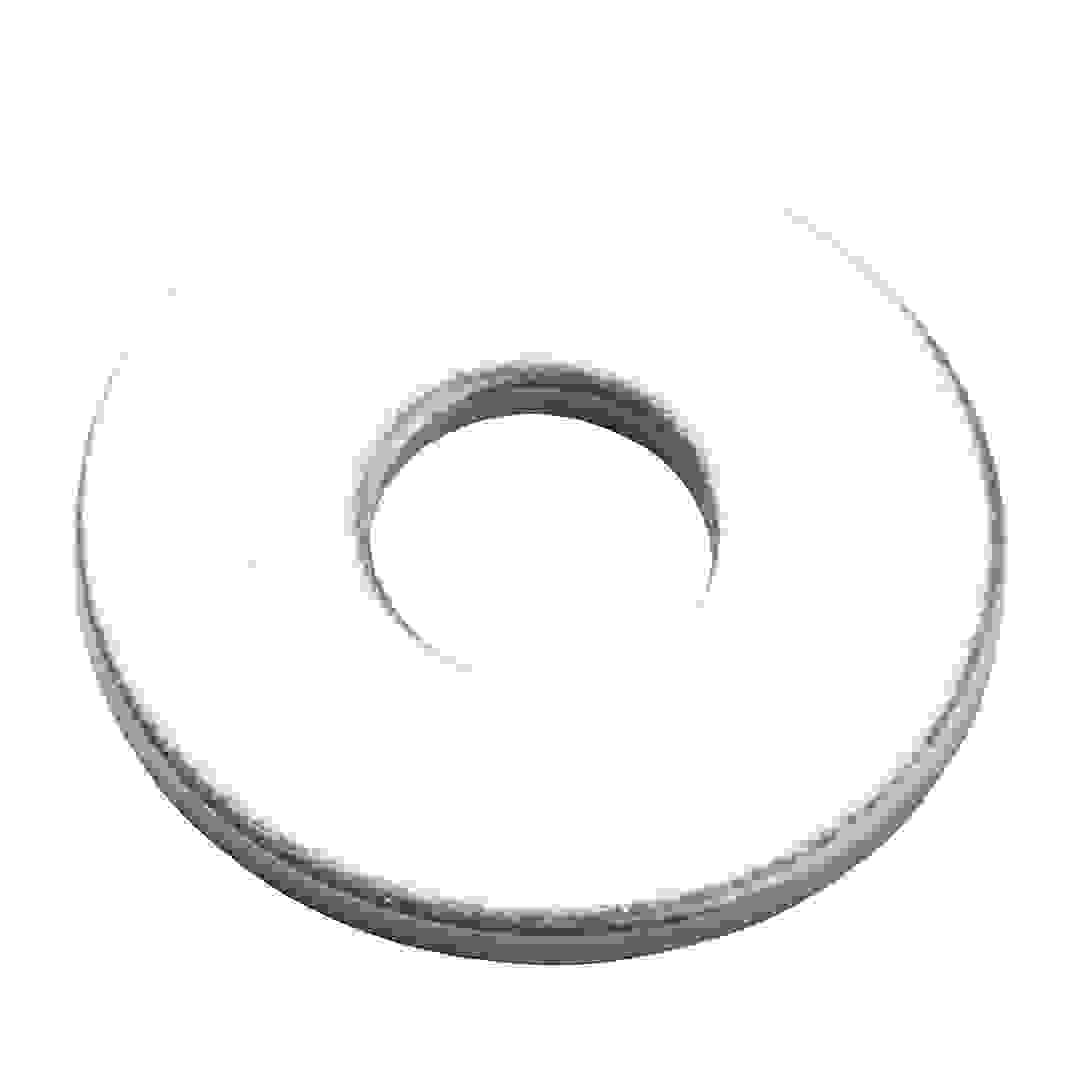 Diall Carbon Steel Large Flat Washer Pack (M5, 100 Pc.)