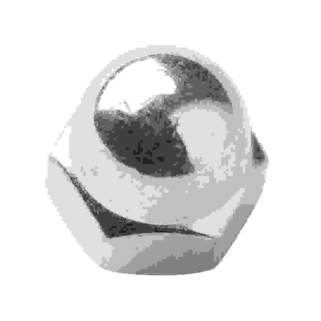 Diall Zinc-Plated Steel Cap Nut Pack (M6, 10 Pc.)
