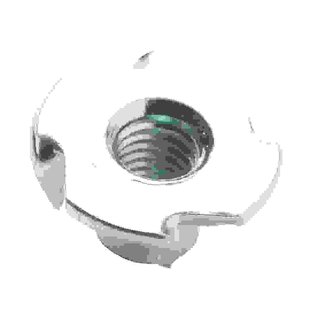 مجموعة صواميل تي ديال فولاذ كربوني مطلي بالزنك (M8، 10 قطع)