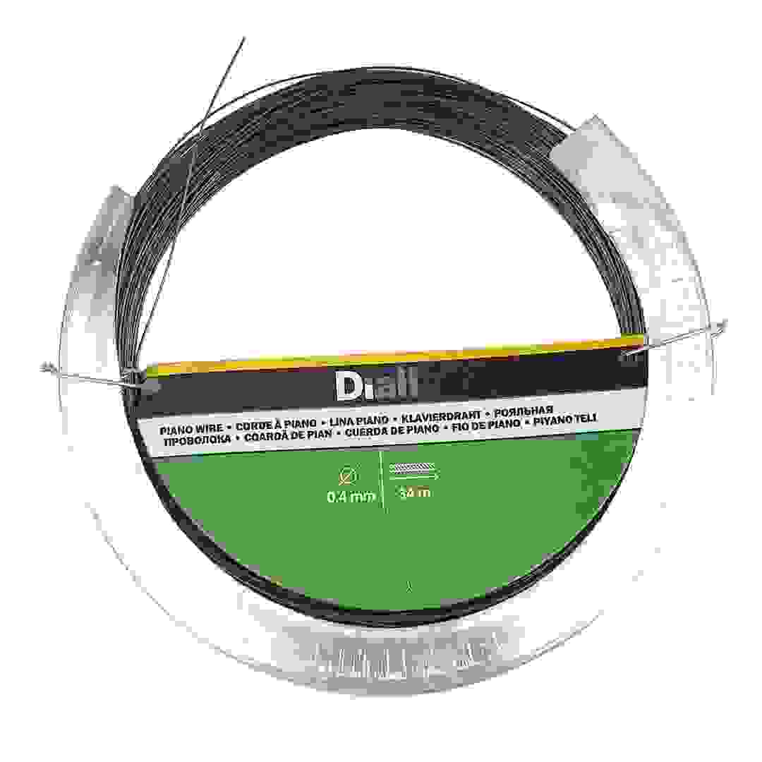 سلك بيانو فولاذ ديال (0.4 مم × 34 م)