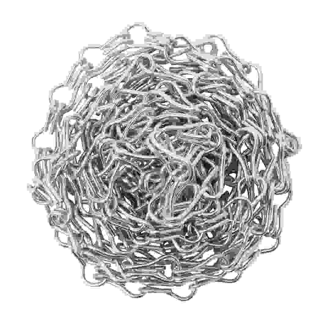 سلسلة ملفوفة مزدوجة فولاذ مطلي بالزنك ديال (2 مم × 2.5 م)