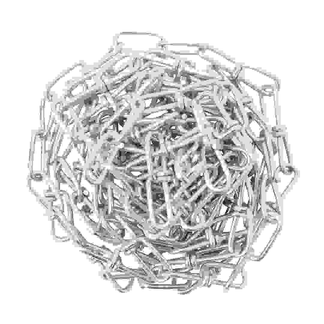 Diall Zinc-Plated Steel Knotted Signalling Chain (10 mm x 0.75 m)