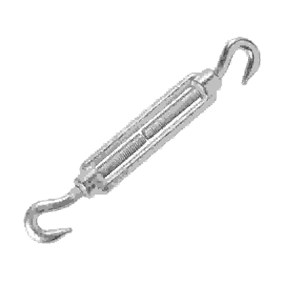 Diall Zinc-Plated Stainless Steel Double Hook Turnbuckle (8 mm)