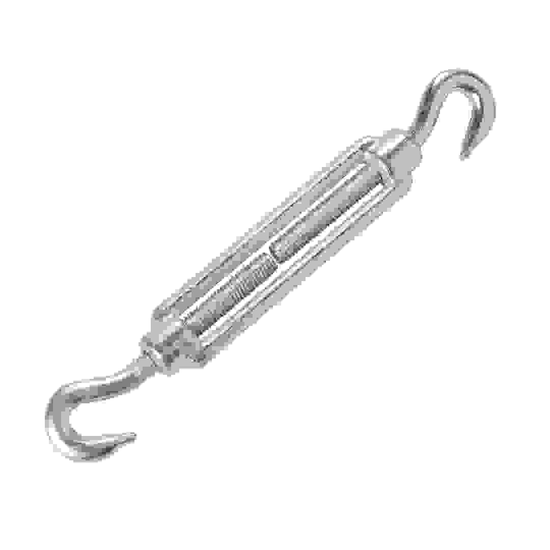 شدادة خطاف مزدوج ستانلس ستيل مطلي بالزنك ديال (12 ملم)