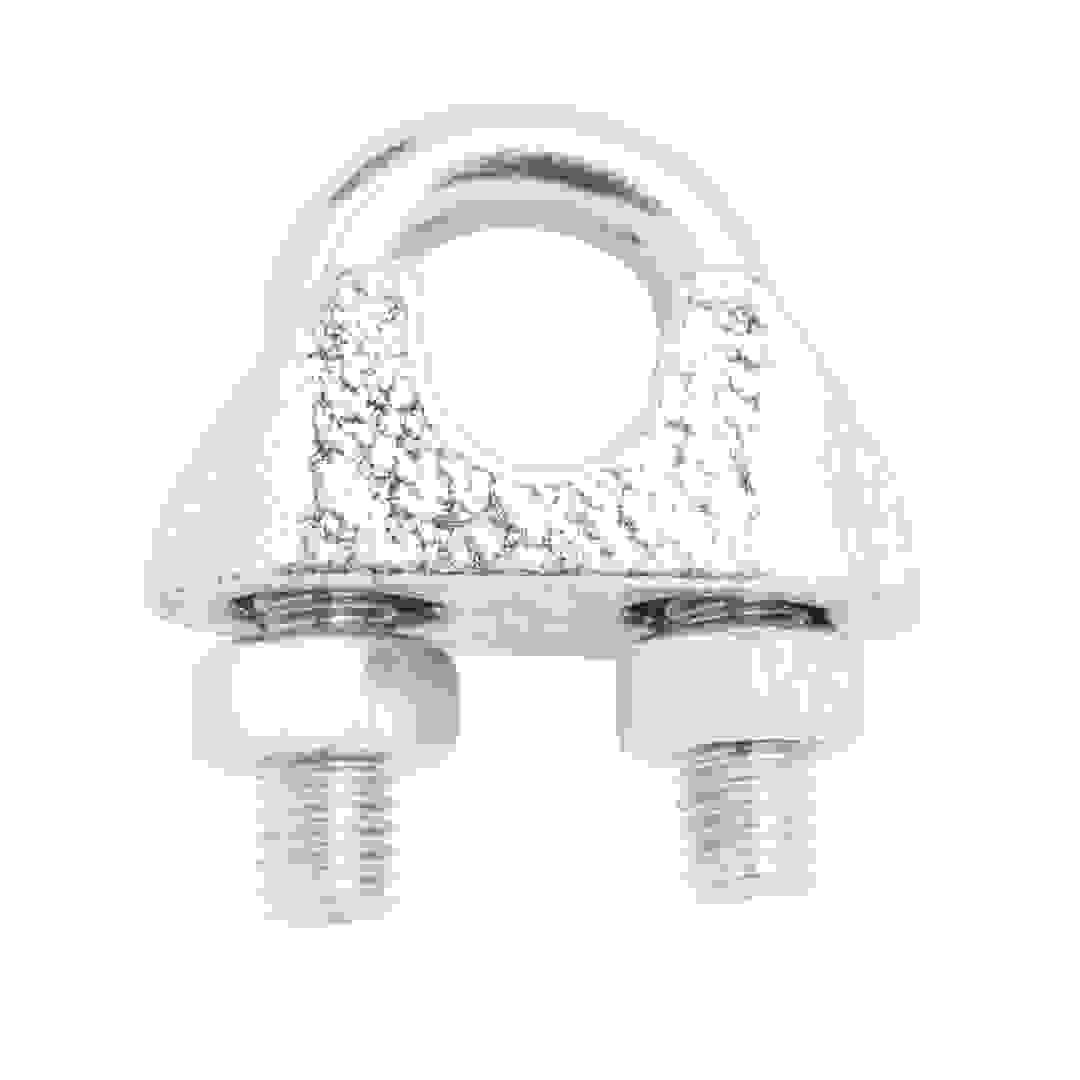 مجموعة مشبك حبل سلكي فولاذ مطلي بالزنك ديال (90 × 5 ملم، 2 قطعة)