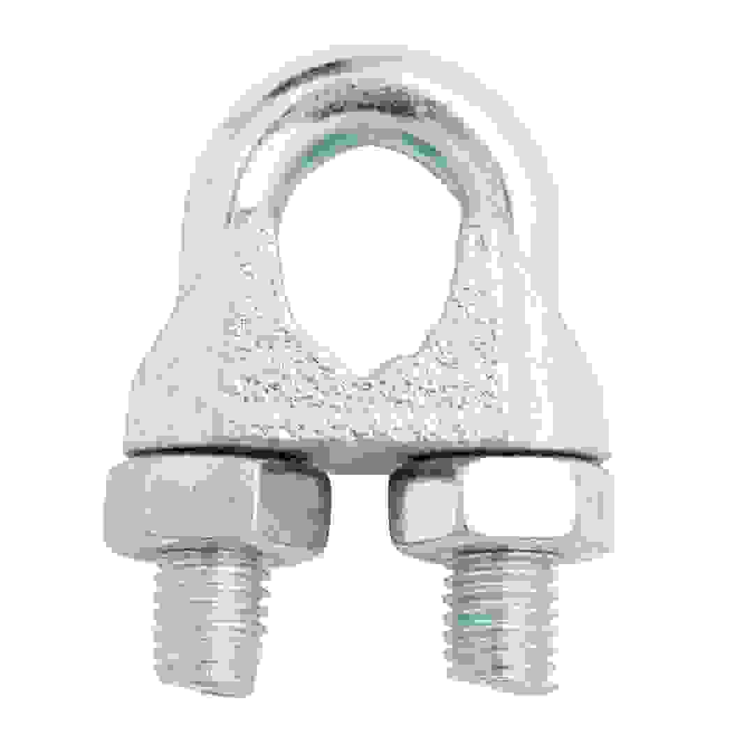 Diall Zinc-Plated Steel Wire Rope Clamp (90 x 12 mm)