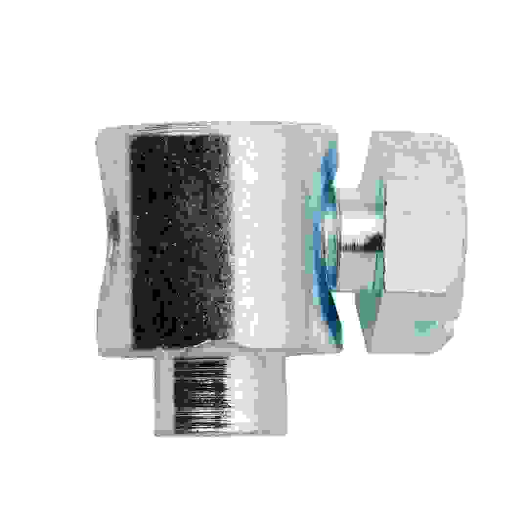 Diall Serre Zinc-Plated Steel Cable Clip Pack (10.2 mm, 2 Pc.)