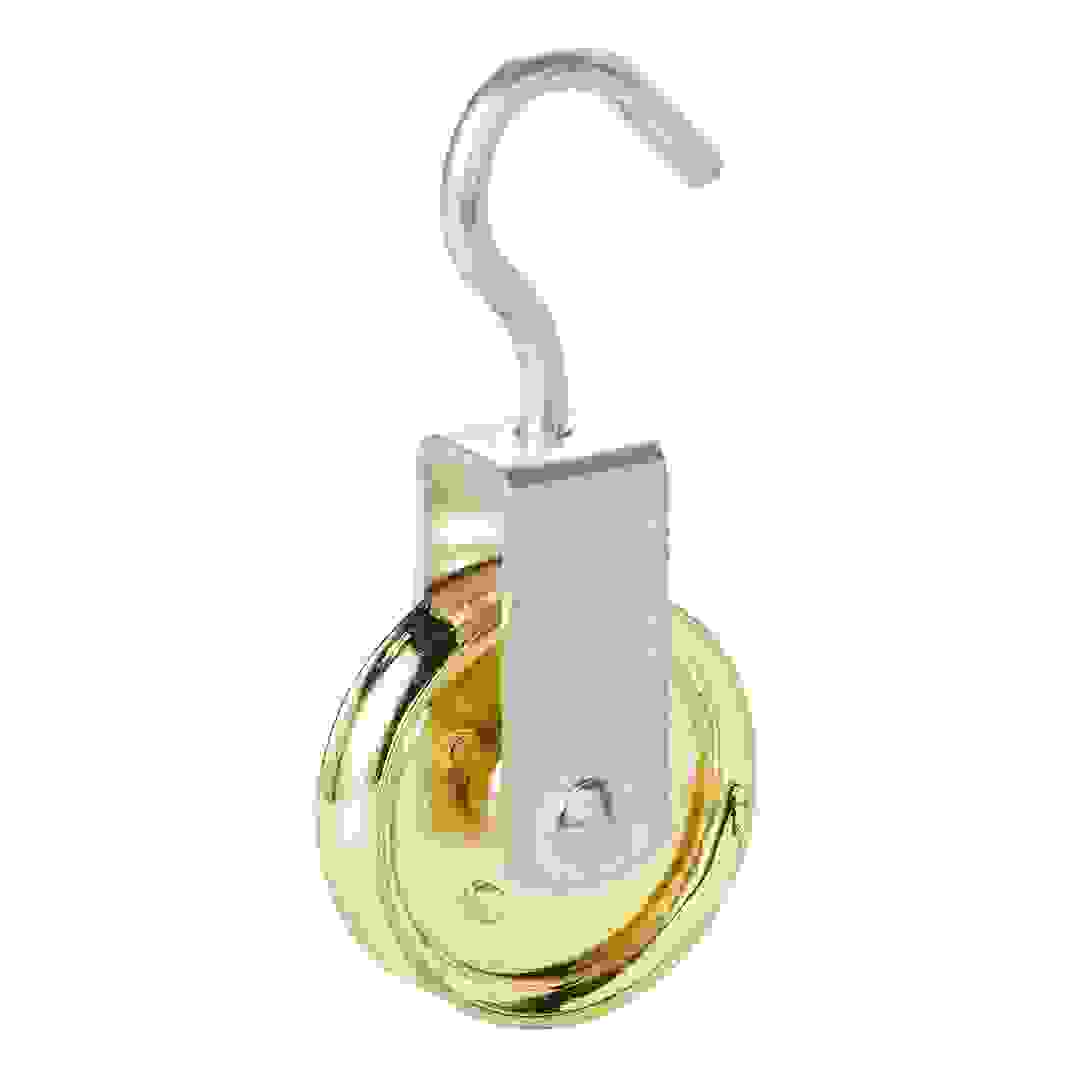 Diall Zinc-Plated Single Wheel Pulley (50 mm)