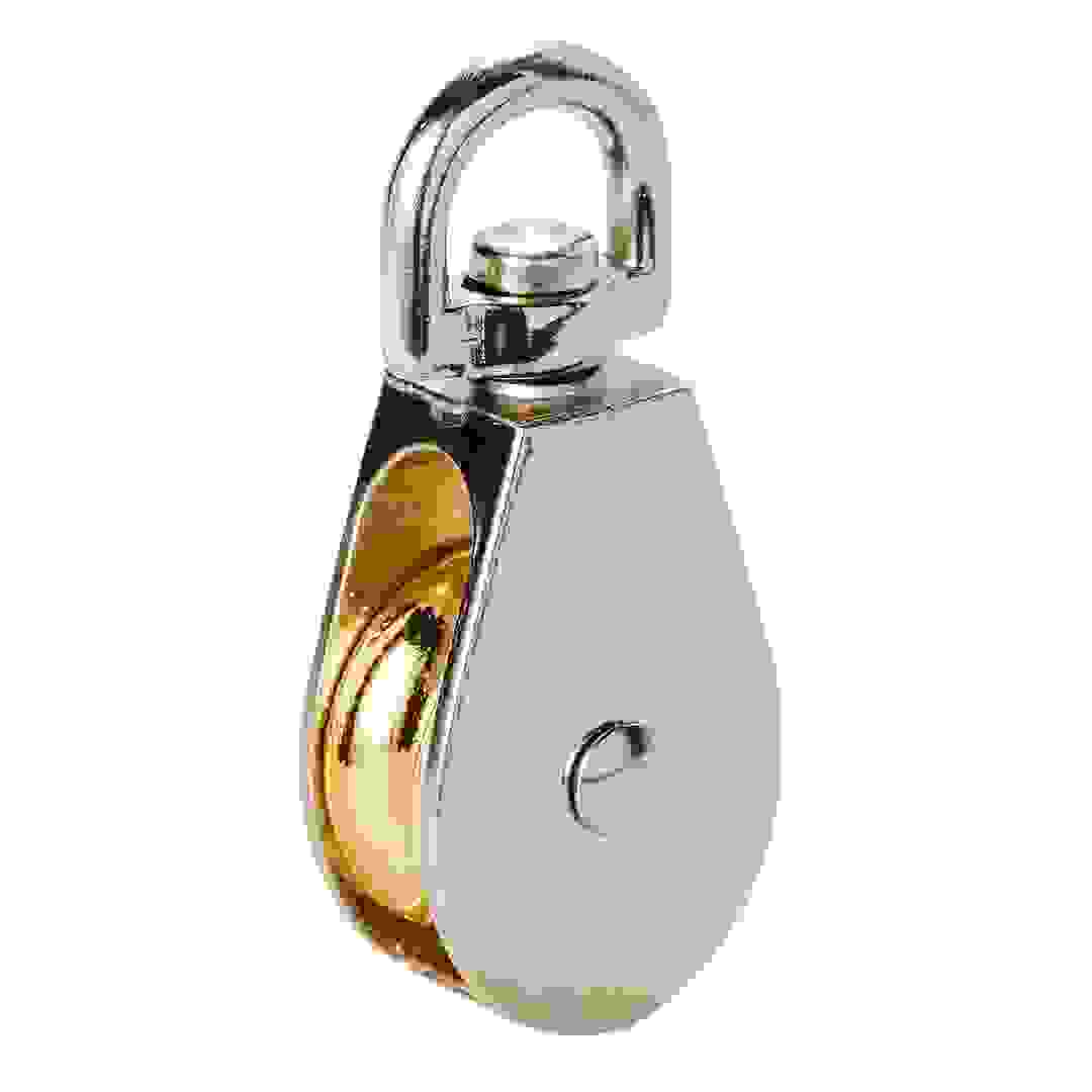 بكرة عجلة فردية مطلية بالزنك والنيكل ديال (24 ملم)