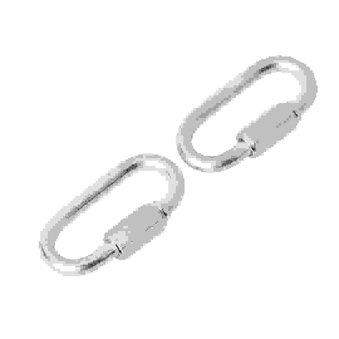 Diall Zinc-Plated Steel Quick Link Pack (4 mm, 2 Pc.)