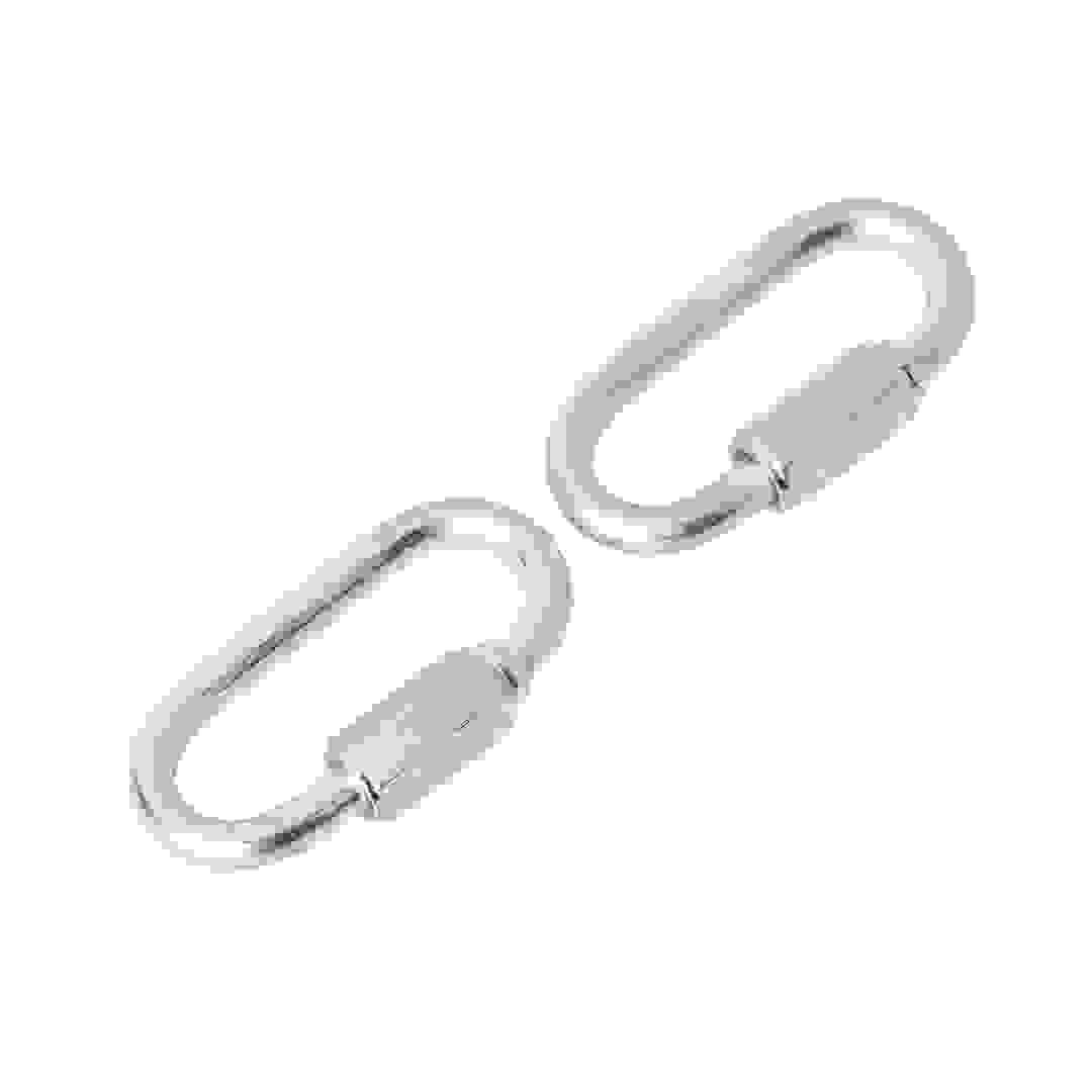 Diall Zinc-Plated Steel Quick Link Pack (5 mm, 2 Pc.)
