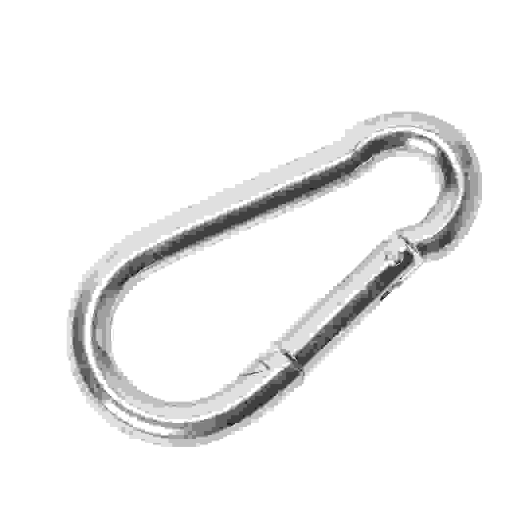 Diall Zinc-Plated Steel Spring Snap Hook (6 x 60 mm)