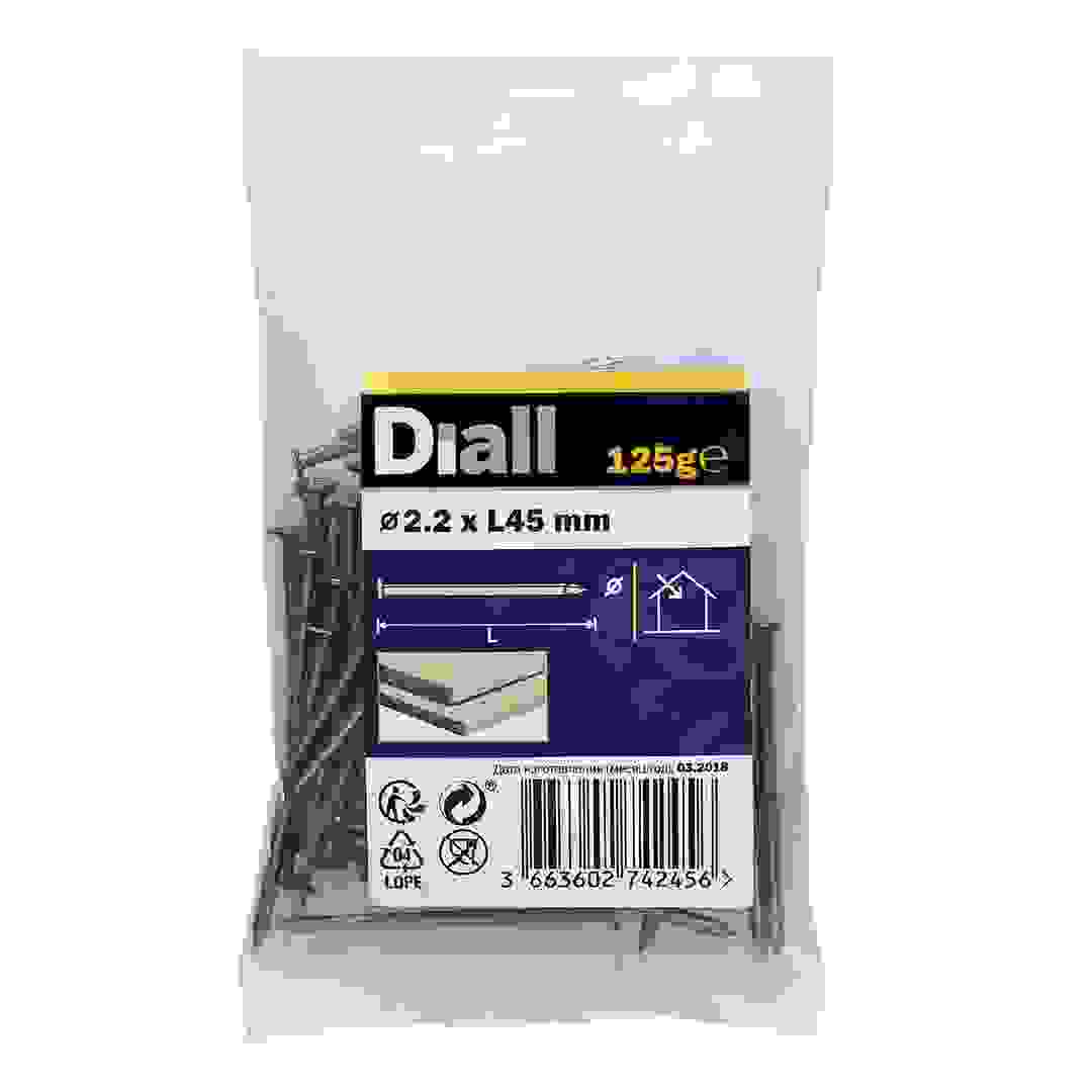 Diall Carbon Steel Round Wire Nail Pack (2.2 x 45 mm)