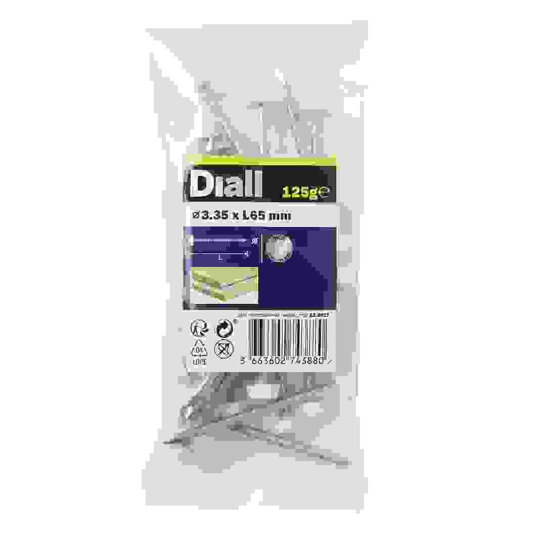 Diall Stainless Steel UPVC Nail Pack (3.35 x 60 mm, 125 g)