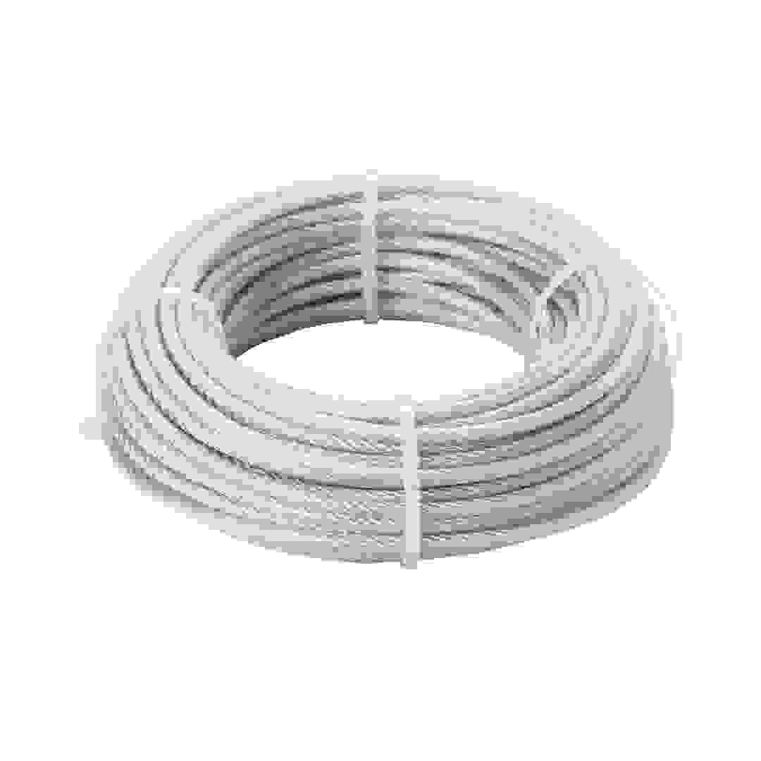 Diall Steel & PVC Cable (20 m x 2.5 mm)