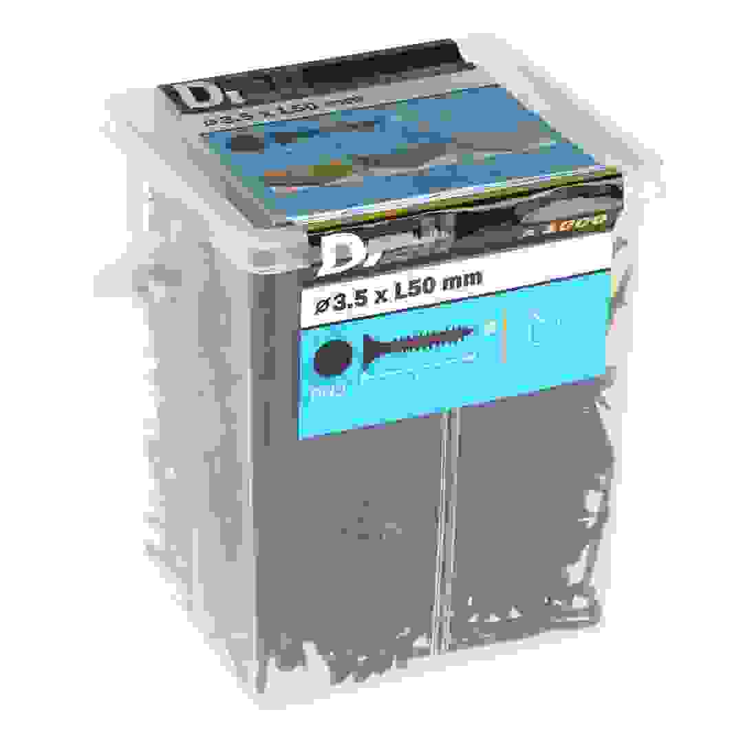 مجموعة براغي عامة فولاذ كربوني ديال (3.5 × 50 ملم، 1000 قطعة)