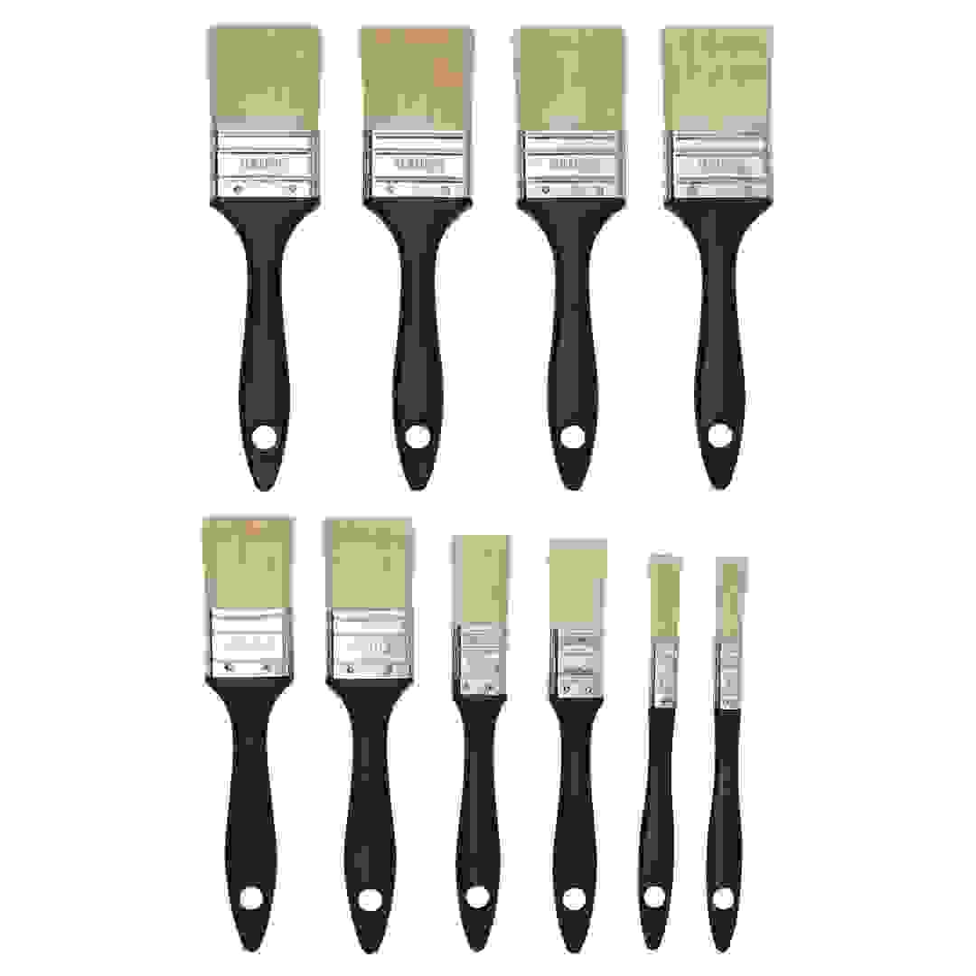 Economy Flagged Tip Paint Brush Set (10 Pc.)