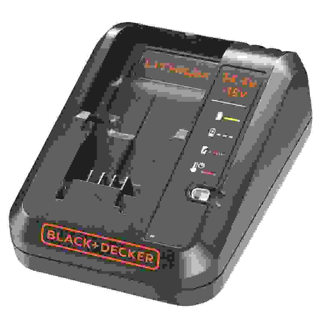 Black+Decker Fast Charger For 14.4V & 18V Lithium-ion Batteries, BDC1A-GB (1 Ah)