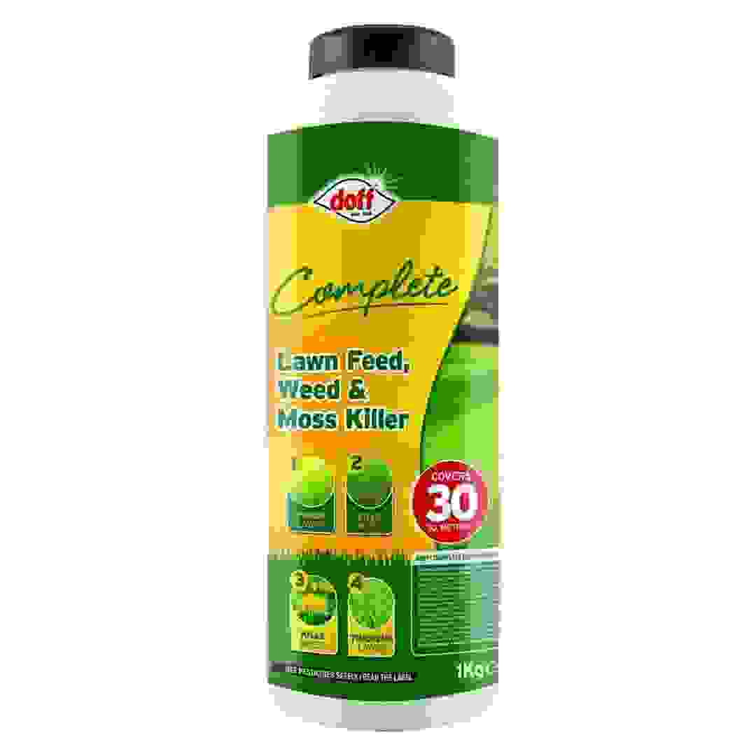 Doff 4-in-1 Lawn Feed, Weed & Moss Killer (1 kg)