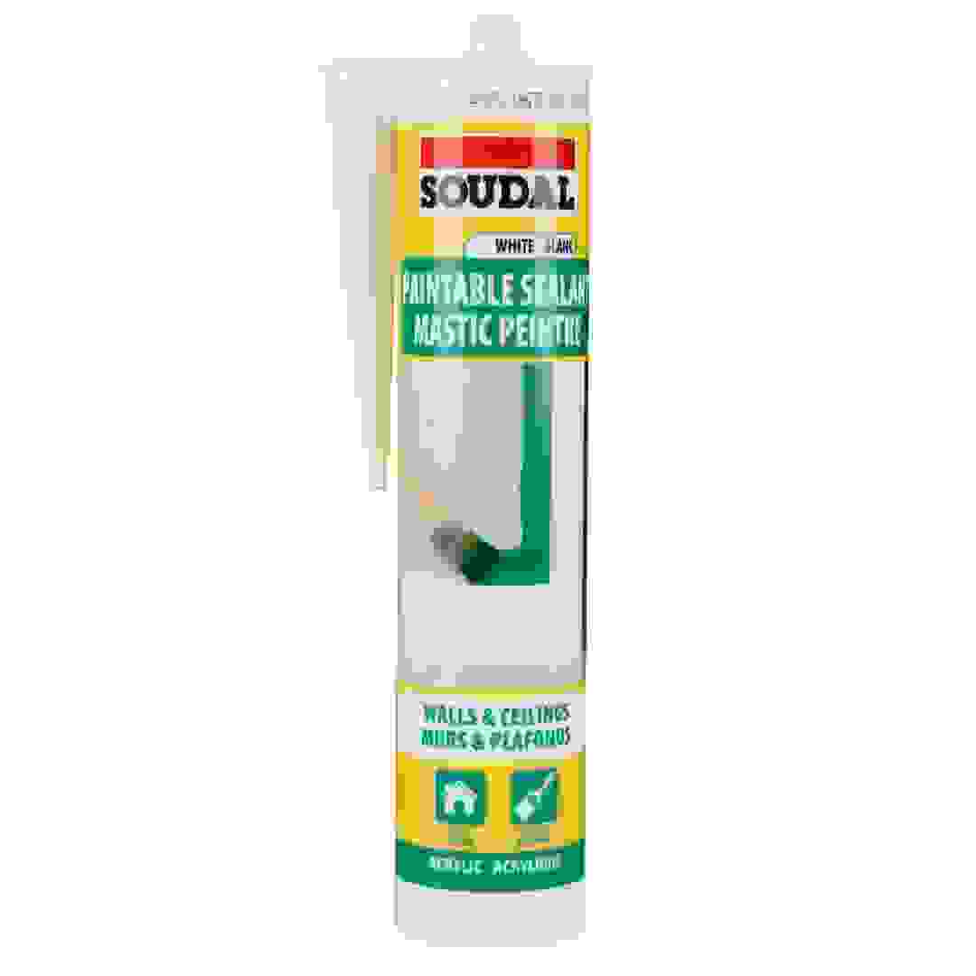 Soudal Paintable Acrylic Sealant (270 ml)
