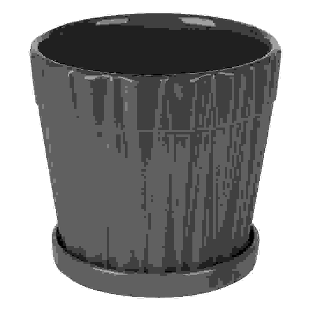 أصيص نباتات سيراميك ميني (18 × 18 × 20 سم، كبير)