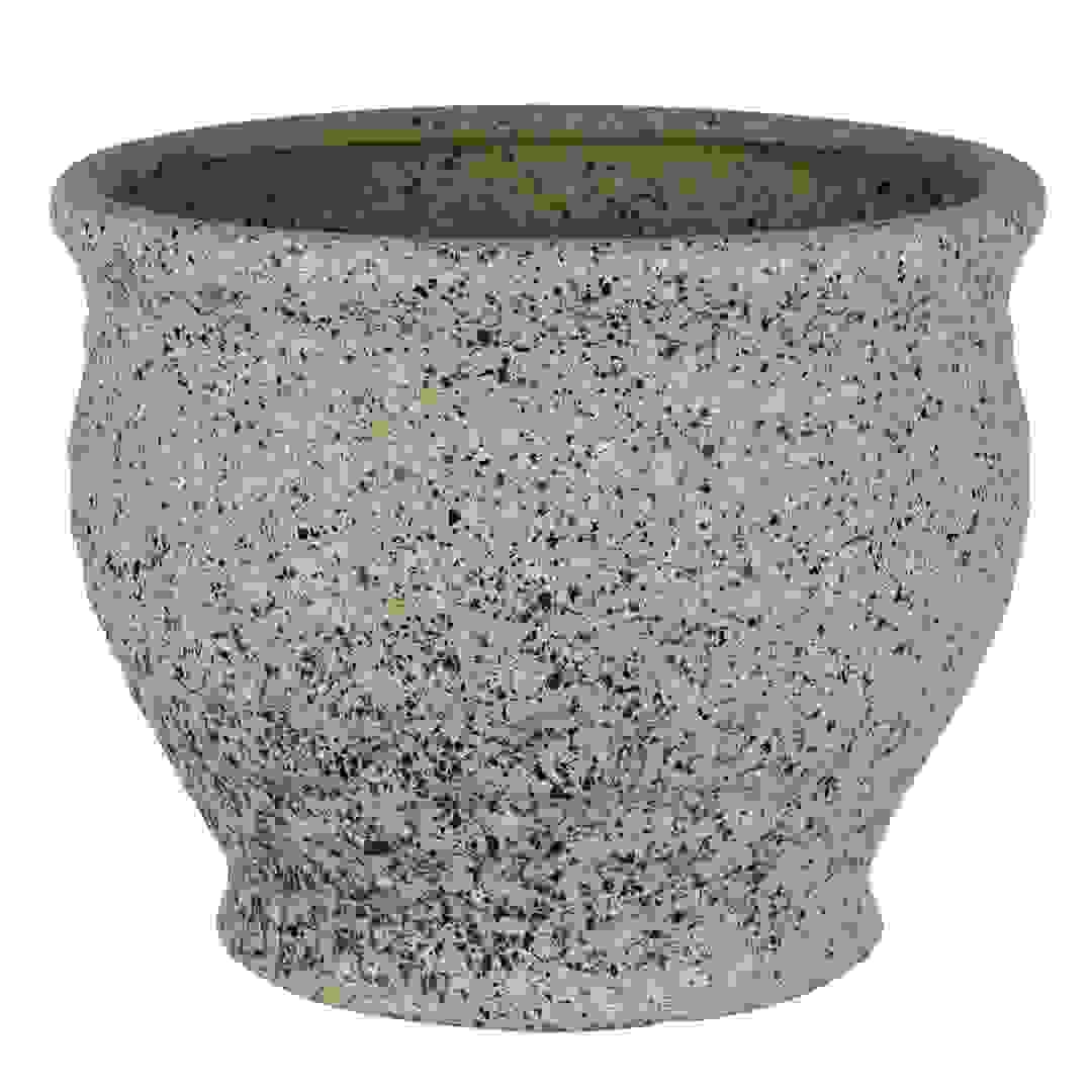Speckled Stone Effect Plant Pot (45 x 45 x 40 cm, Medium)