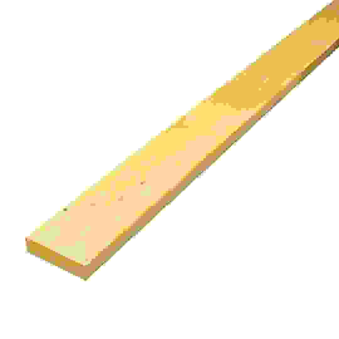 Metsa Wood Whitewood Spruce Treated Rough Sawn Softwood Timber (2.2 x 10 x 300 cm)