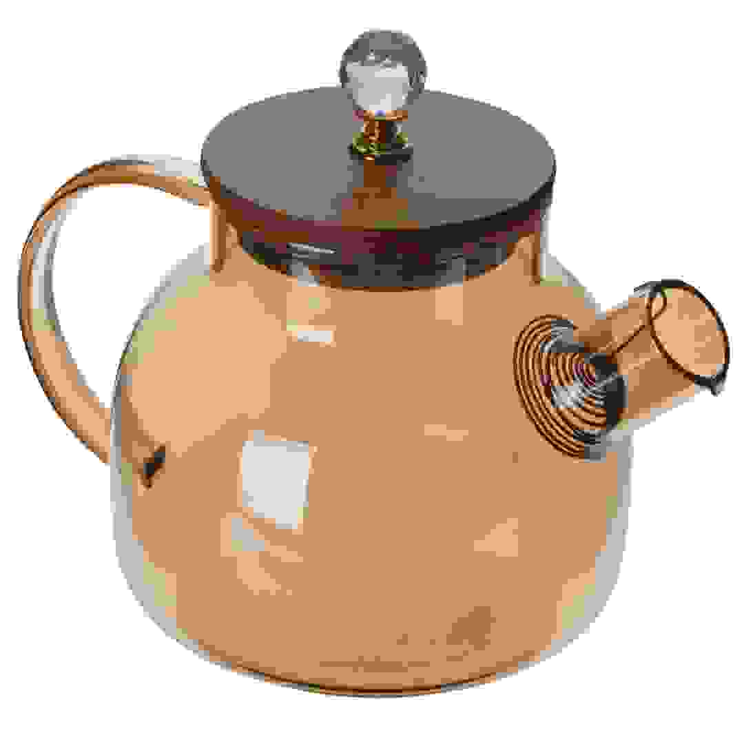 إبريق شاي زجاج البوروسيليكات نيوفلام (1 لتر)