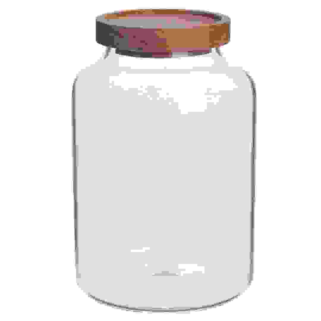 Neoflam Borosilicate Glass Round Glass Jar (2000 ml)
