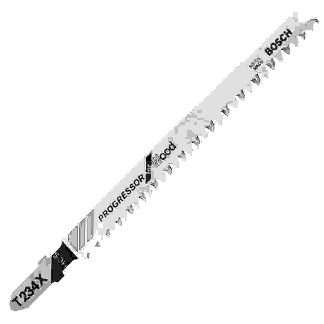 Bosch T 234 X Progressor for Wood Jigsaw Blade Pack (5 Pc.)