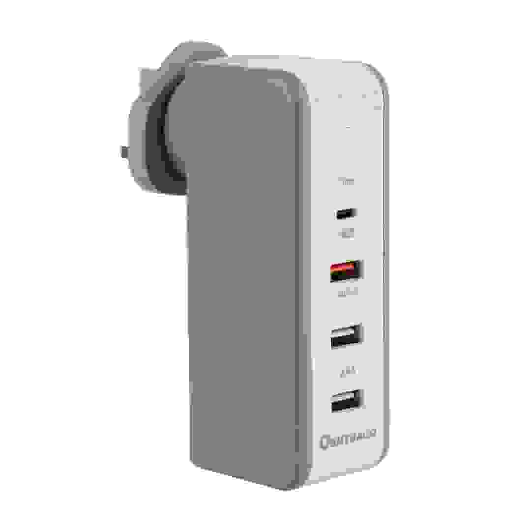 محوّل بمنافذ شحن USB أوشتراكو (18 واط)
