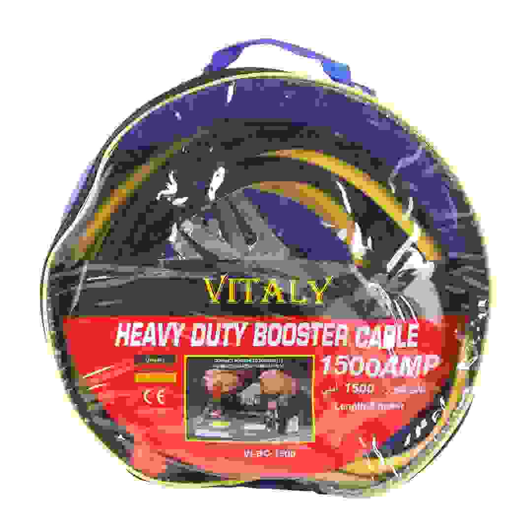 كابل معزز قوي التحمل للسيارات فايتالي مع حقيبة (1500 أمبير)