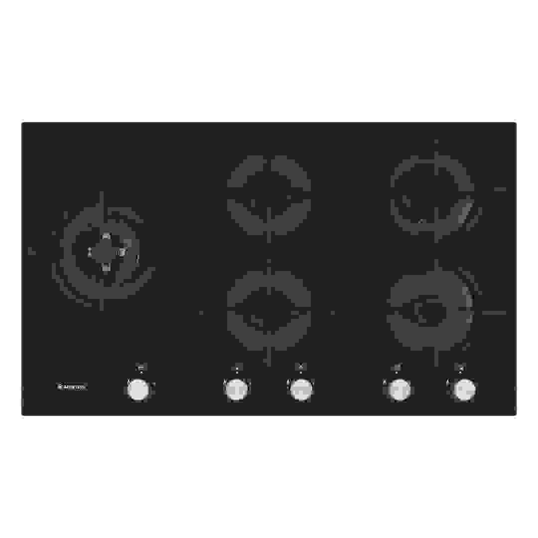 بوتجاز غاز داخلي سيراميك 5 مناطق طهي AGS92SBK أريستون (90 سم)