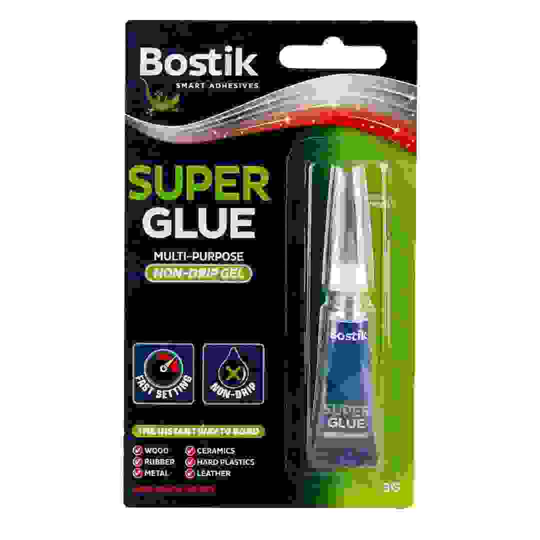 Bostik Multi-Purpose Non-Drip Gel Super Glue (3 g)
