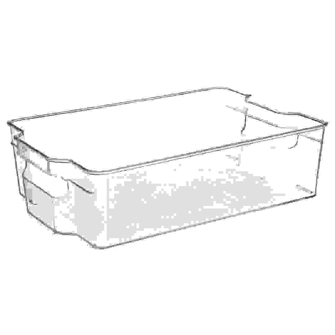 5Five PET Fridge Storage Box (6 L, 21 x 31.5 x 8.8 cm)