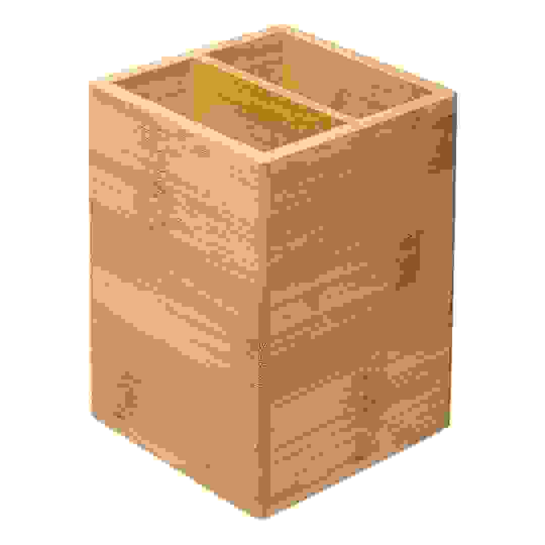 5Five Bamboo Utensil Holder (10 x 10 x 15 cm)