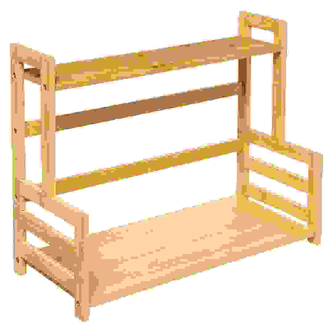 رف خيزران 5فايف (40.5 × 18 × 33.5 سم)