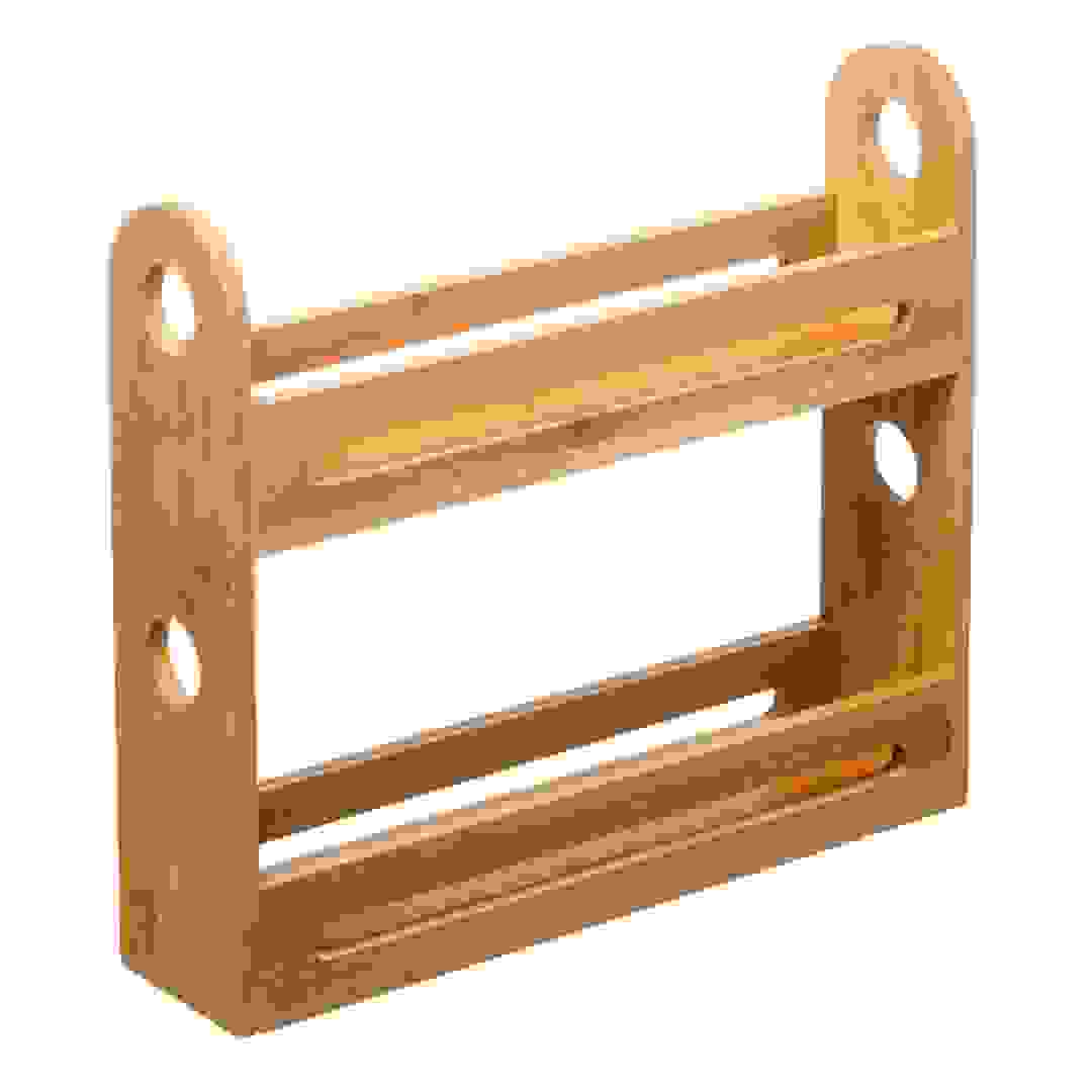 5Five Bamboo 2-Level Shelf (30 x 7 x 27.5 cm)