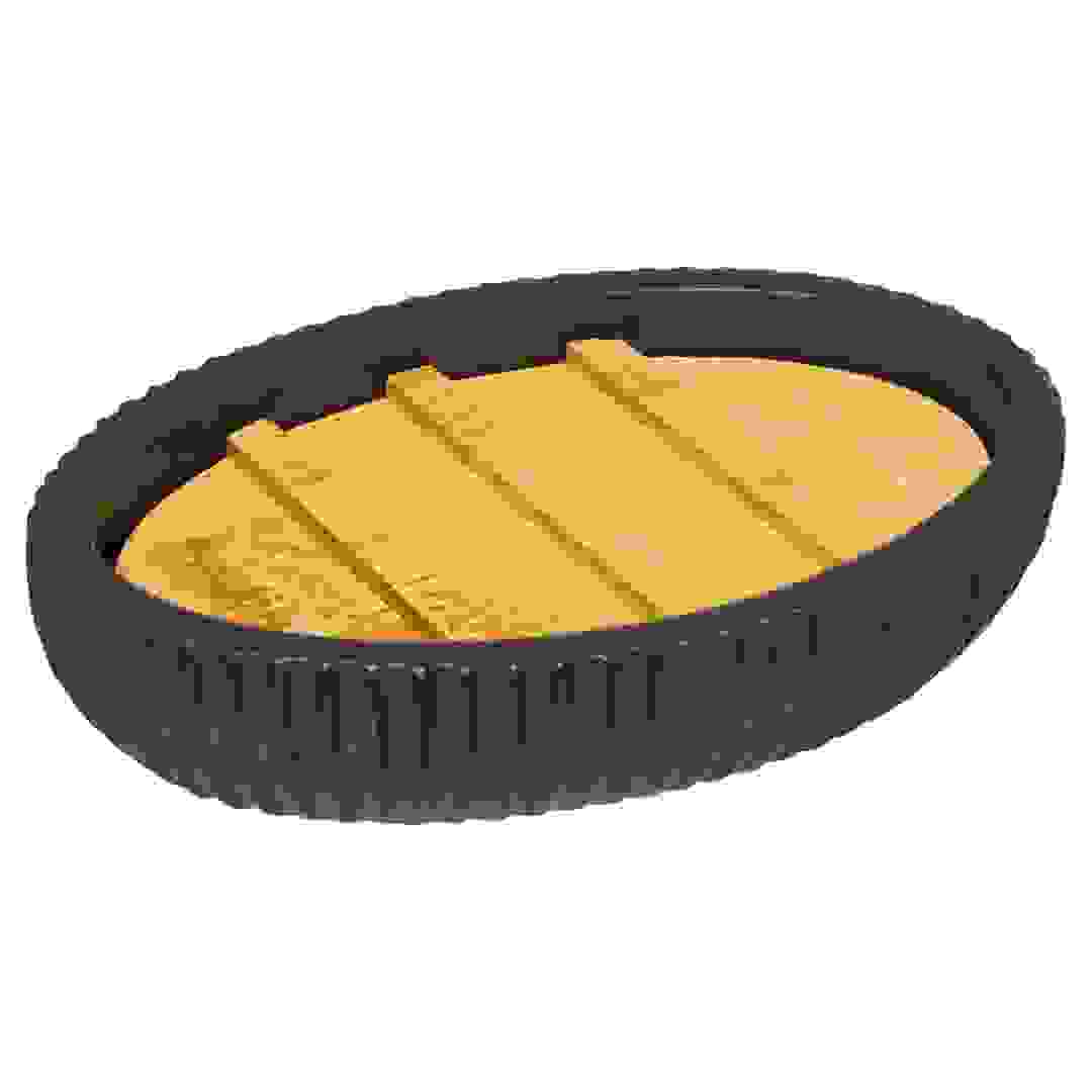 5Five Modern Color Polyresin Stone Soap Dish (12.5 x 9 x 2.5 cm)