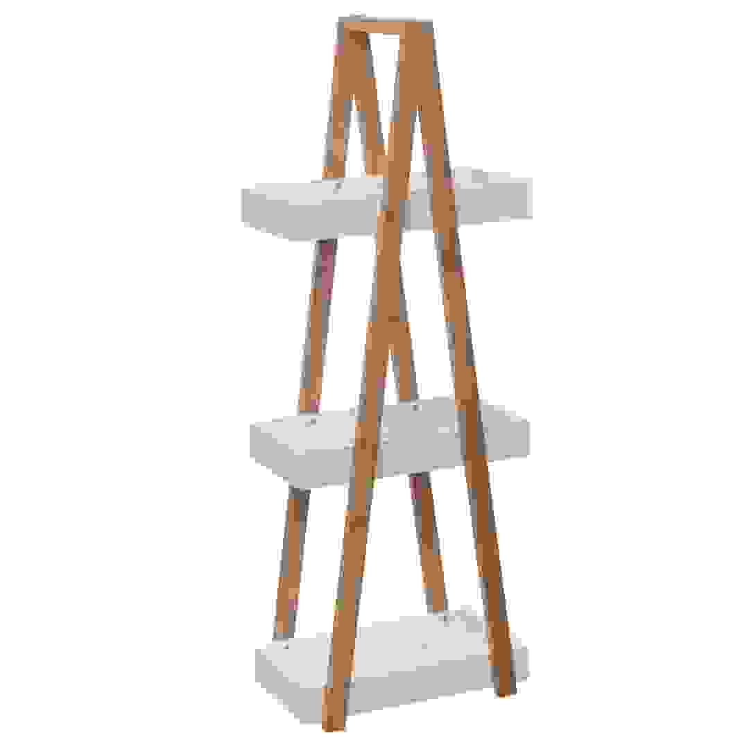 5Five Natureo Bamboo MDF 3-Tier Caddy (30 x 18 x 82 cm)