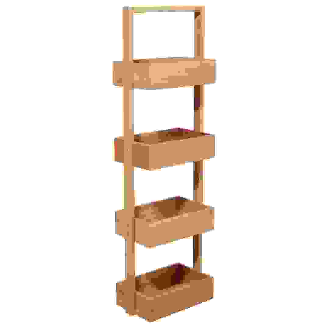 5Five Zen Bamboo 4-Tier Caddy (28 x 16 x 88 cm)