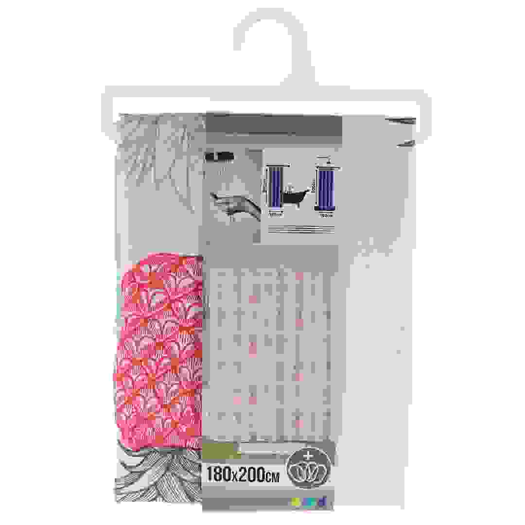 Tendance Salvador Polyester Shower Curtain (180 x 200 cm)