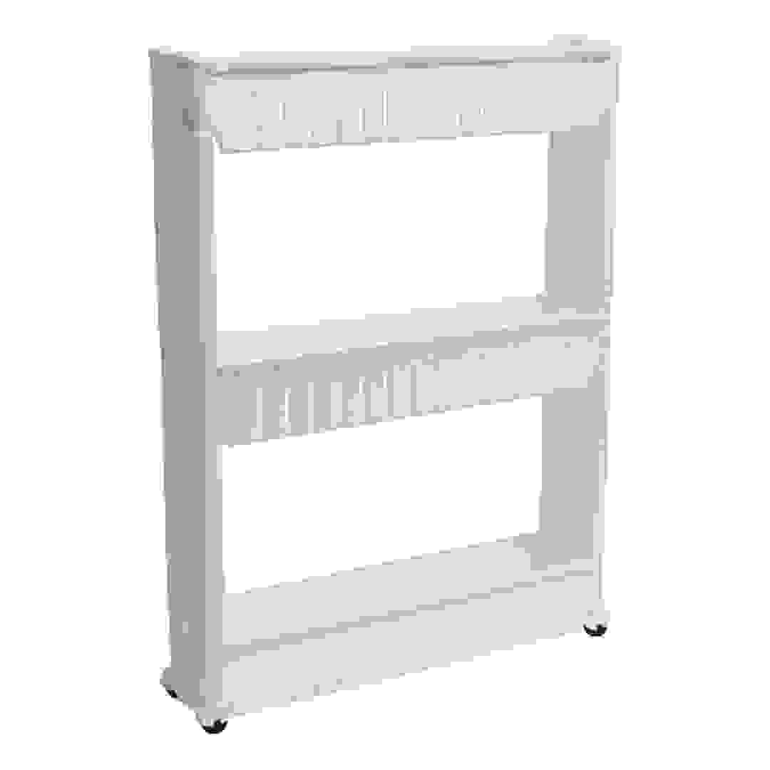 Tendance Polypropylene 3-Tier Storage Cabinet W/Wheels (12 x 54 x 72 cm)