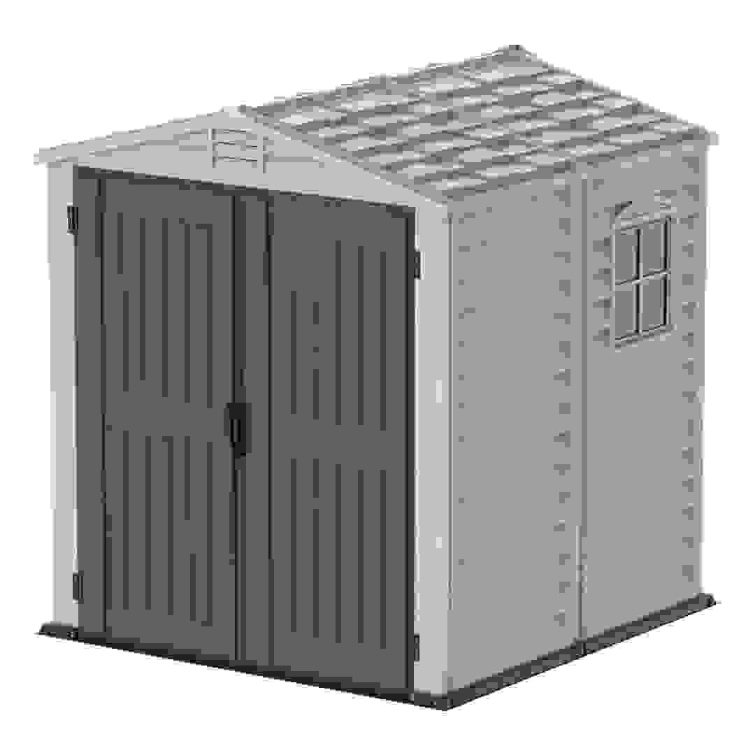 Cosmoplast Duramax StoreMate Plus Vinyl Garden Shed (182.88 x 182.88 cm)