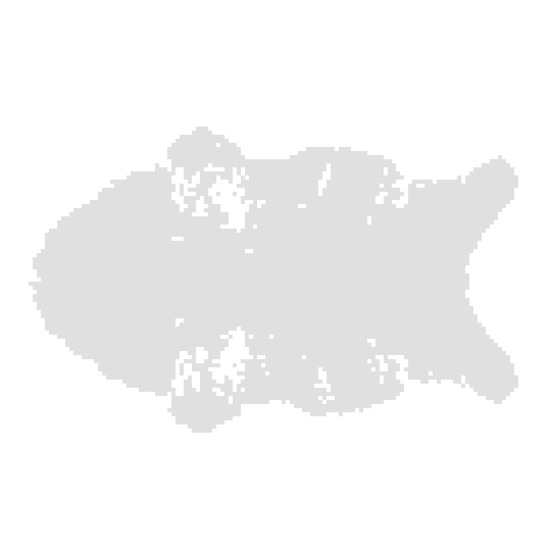 Atmosphera Acrylic & Polyester Fake Fur Carpet (90 x 59 x 1 cm)