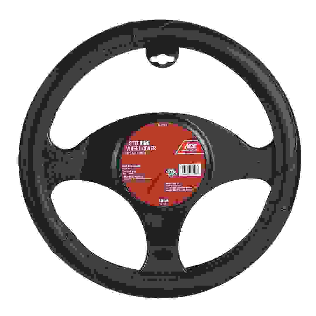 Ace Microfiber Faux Leather Steering Wheel Cover I