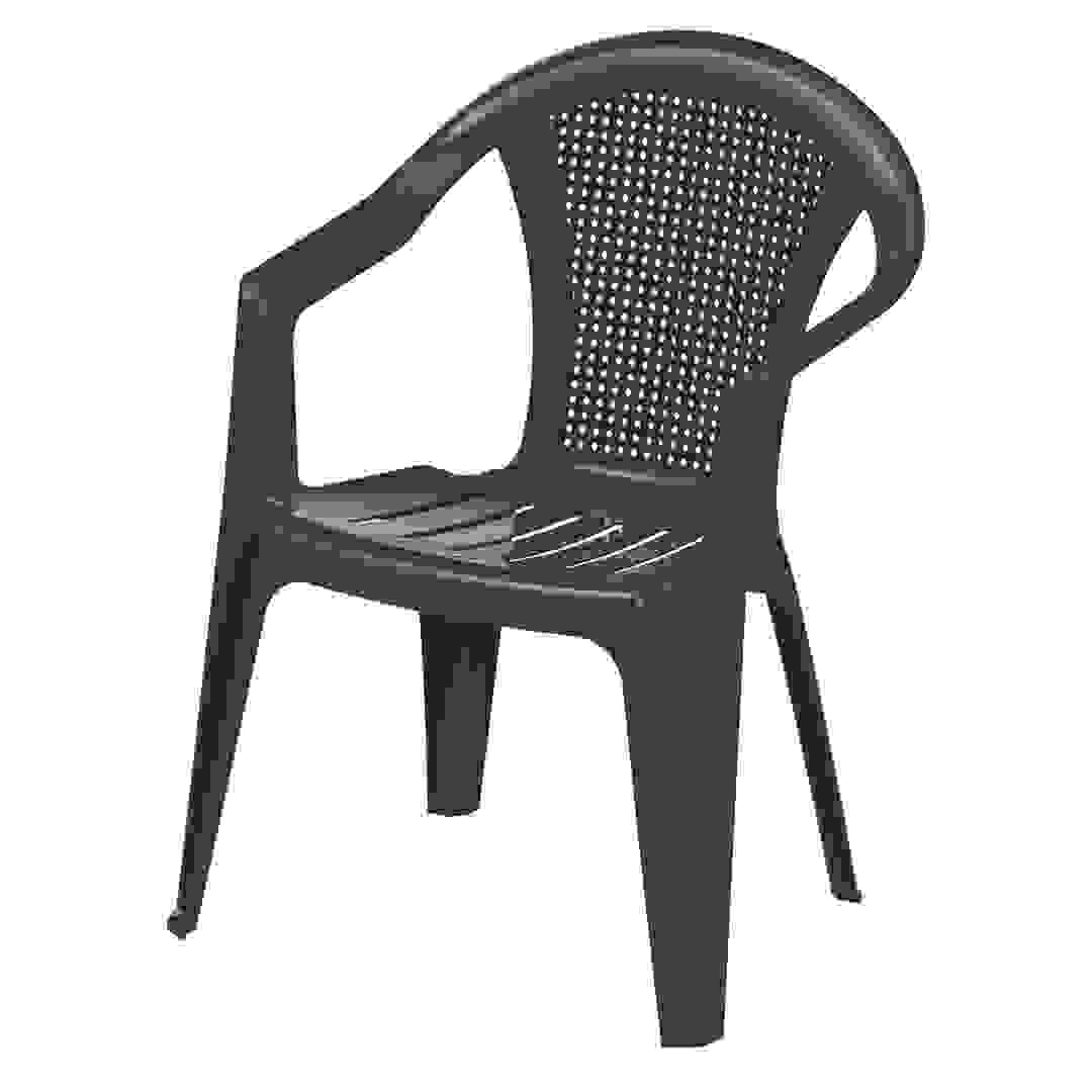Cosmoplast Plastic Bamboo Armchair (63 x 58 x 81 cm)