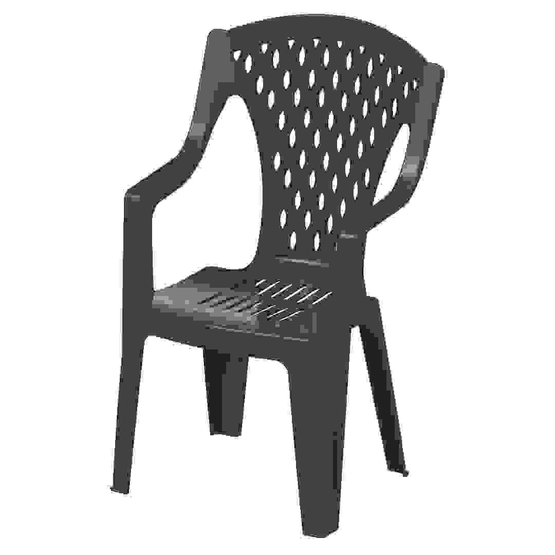 Cosmoplast Plastic Queen Armchair (59 x 58 x 93 cm)