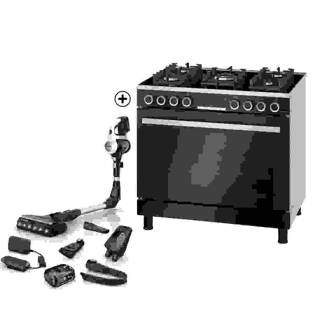 موقد غاز بوش 5 شعلات قائم بذاته HJY5G7V60M (90 × 60 سم)