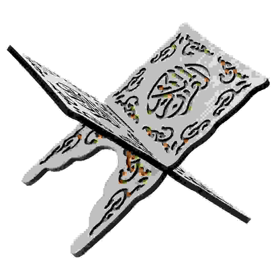 حامل خشبي للقرآن الكريم سندس (متوسط)